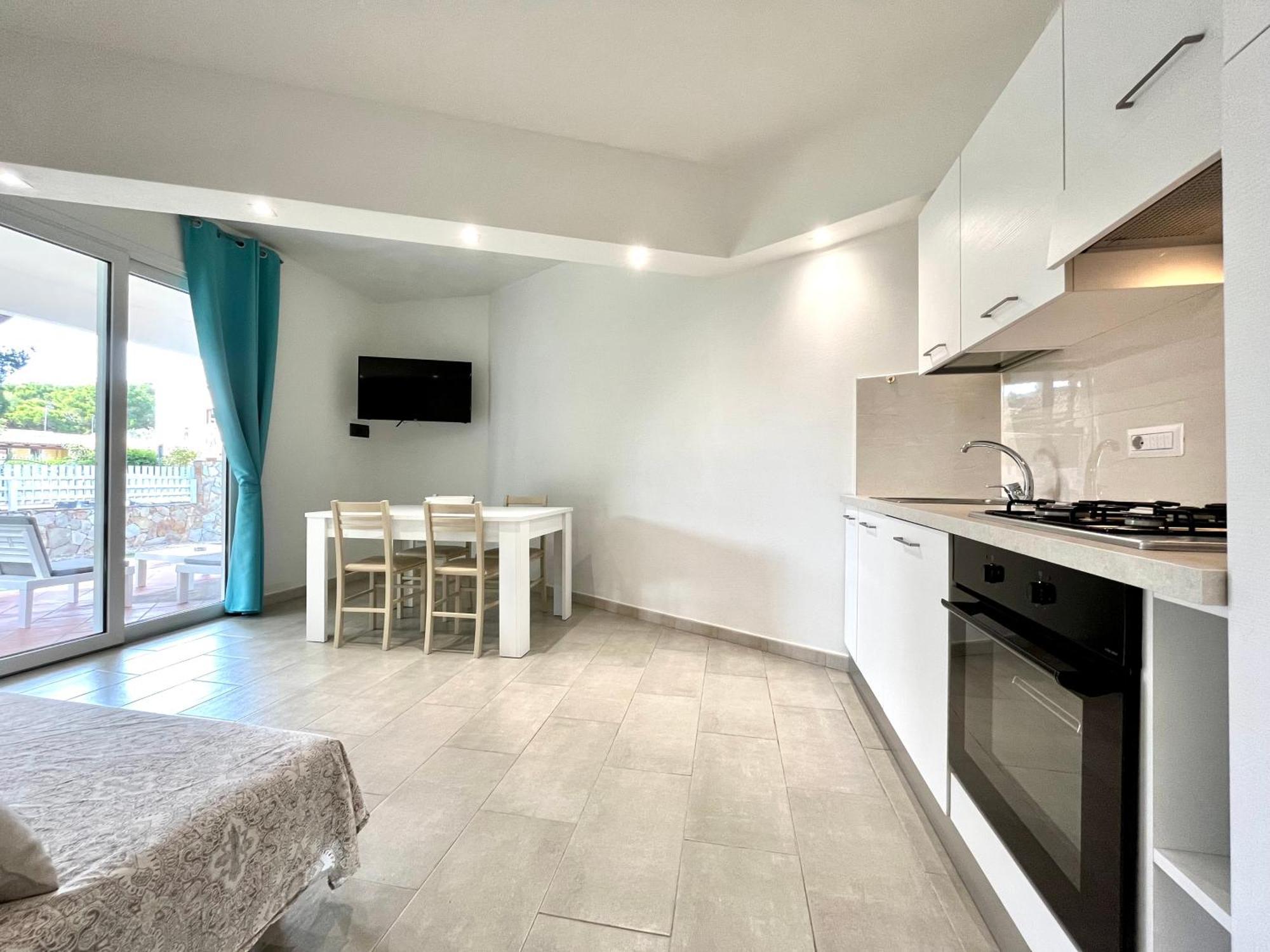 Angolo Mare Apartments & Rooms Porto Pino Ngoại thất bức ảnh